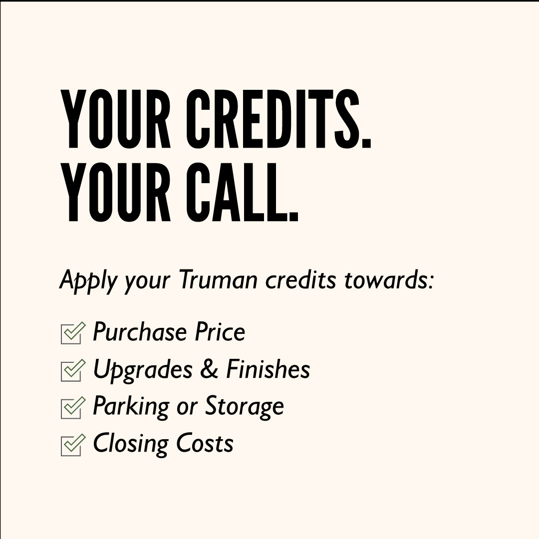 Your Credits. Your Call.