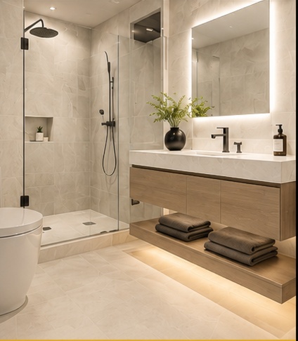 Modern bathroom