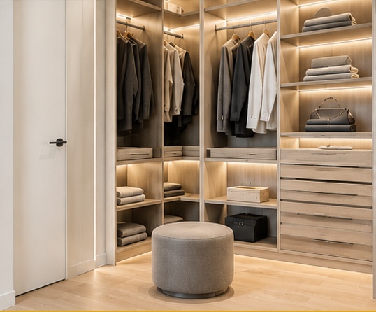 Walk-in closet