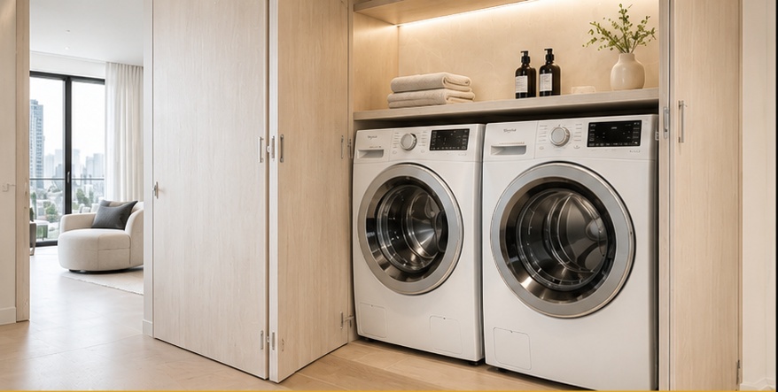 In-suite laundry